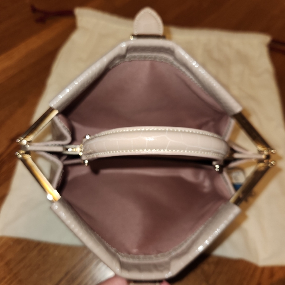 Aspinal Small Florence Light Taupe Bag - Picture 4 of 7